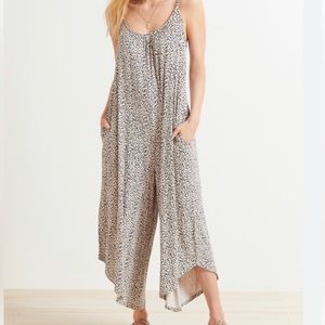 Z supply leopard jumpsuit